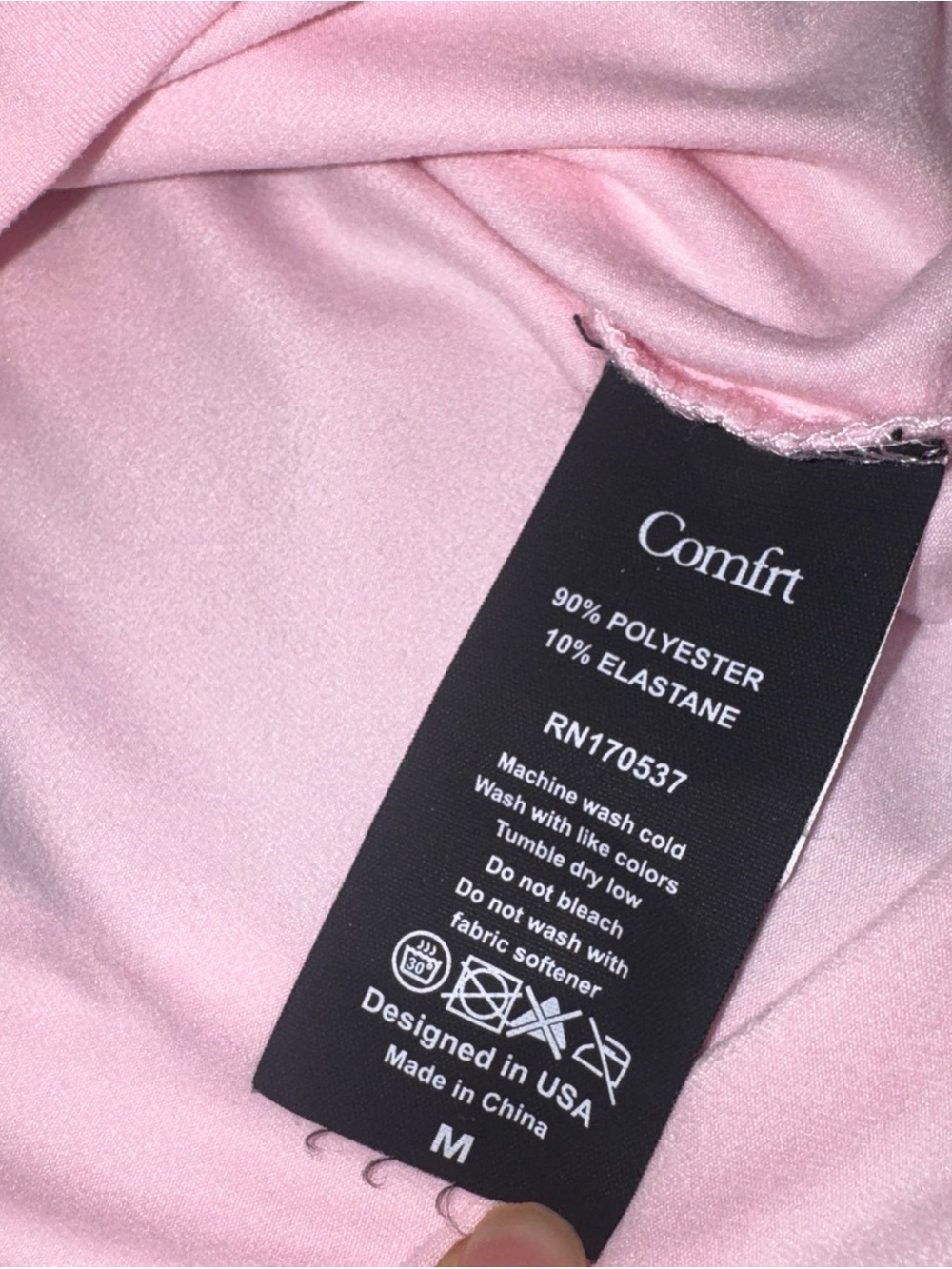 Comfrt AllDay Jersey Hoodie Womens Medium Cherry Blossom Limited Edition NWOT - Picture 7 of 11